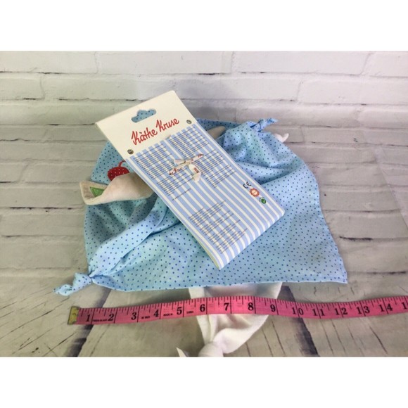 Kathe Kruse Schmusetuch Theo Bunny Rabbit Baby Snuggle Security Blanket Lovey - Picture 8 of 9